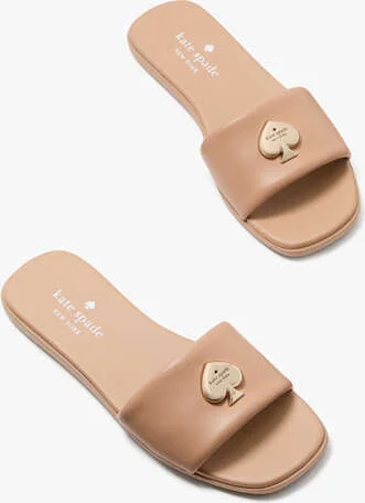 Kate Spade Kendall Smooth Leather Slide Sandal