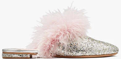 Kate Spade Marabou Mules
