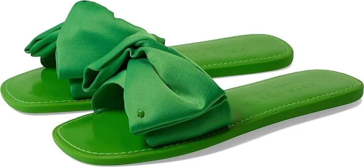 Kate Spade New York Bikini Women's Shoes KS Green : 6.5 B - Medium, Textile