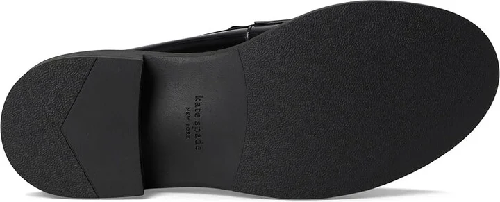 Kate Spade New York Blake Platform Loafer High Women's Heels Black : 5 M, Leather/Rubber - Image 3