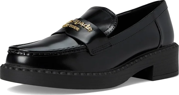 Kate Spade New York Blake Platform Loafer High Women's Heels Black : 5 M, Leather/Rubber - Image 5