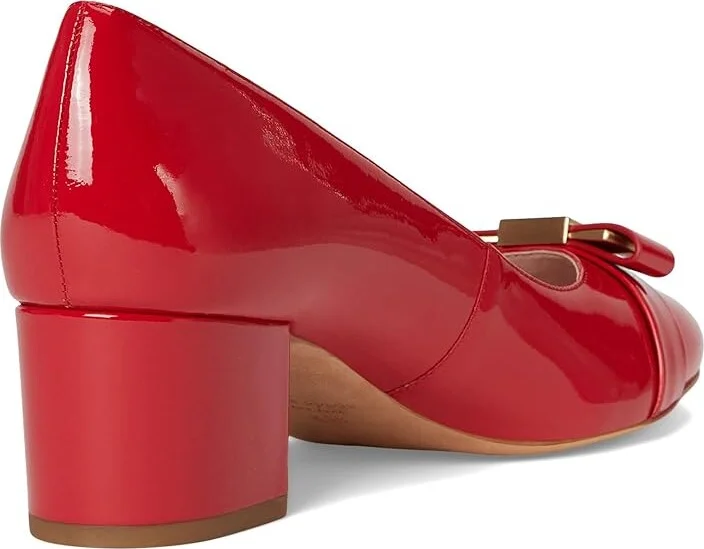 Kate Spade New York Bowdie Ballet Pumps High Women's Heels Cherry Rouge : 6.5 M, Leather - Image 4