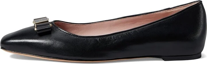 Kate Spade New York Bowdie Ballet Women's Shoes Black : 10 B - Medium, Leather - Image 5