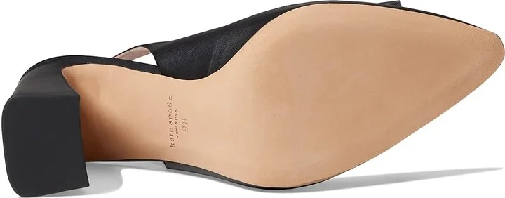Kate Spade New York Bowdie Sling Women's Shoes Black : 11 B - Medium, Leather - Image 3