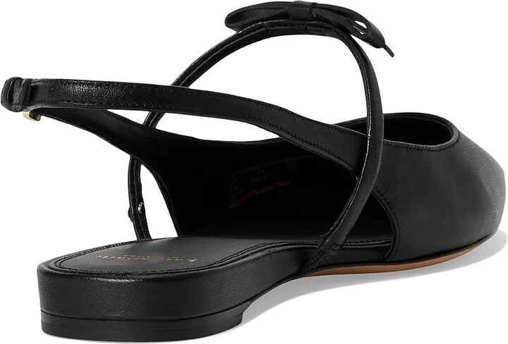 Kate Spade New York Carolina Slingback Flat Women's Shoes Black : 7 M, Leather - Image 4