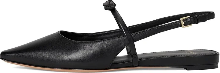 Kate Spade New York Carolina Slingback Flat Women's Shoes Black : 7 M, Leather - Image 6