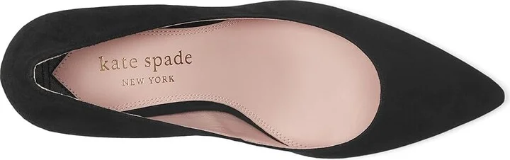 Kate Spade New York Charmer Pumps High Women's Heels Black/Silver : 11 M, Leather - Image 2