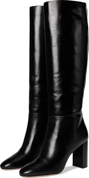 Kate Spade New York Colby Tall Heeled Women's Boots High Heels Black : 10 M, Leather
