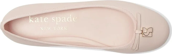 Kate Spade New York Dakota Charm Ballet Flat Women's Flat Shoes Pale Dogwood : 8.5 M, Leather - Image 2