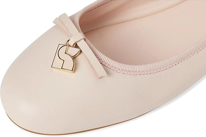 Kate Spade New York Dakota Charm Ballet Flat Women's Flat Shoes Pale Dogwood : 8.5 M, Leather - Image 7
