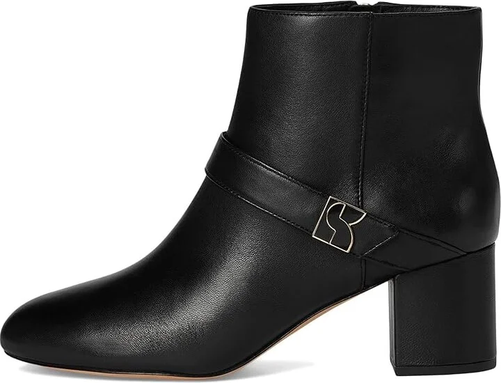 Kate Spade New York Dakota Zip Up Mid Heeled Bootie High Women's Heels Black : 9.5 M, Leather - Image 6