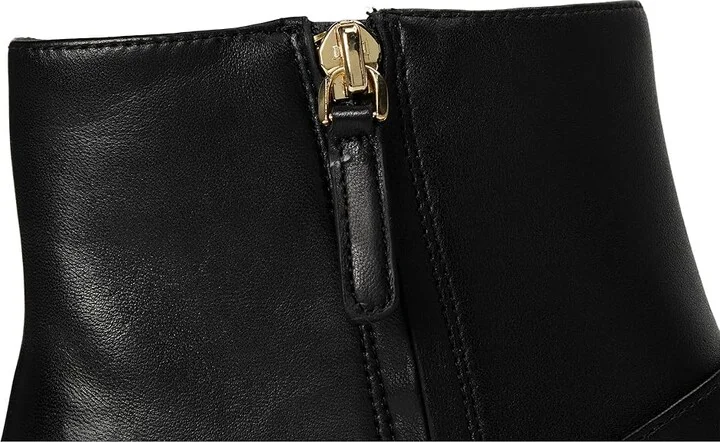 Kate Spade New York Dakota Zip Up Mid Heeled Bootie High Women's Heels Black : 9.5 M, Leather - Image 7