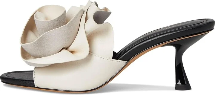 Kate Spade New York Flourish Women's Sandals Black/Cream : 5.5 M, Leather - Image 6