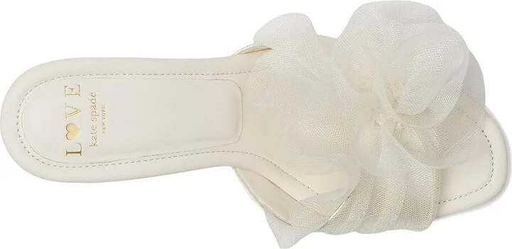 Kate Spade New York Flourish Women's Sandals Cream : 10 M, Leather - Image 2