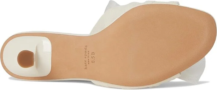 Kate Spade New York Flourish Women's Sandals Cream : 10 M, Leather - Image 3