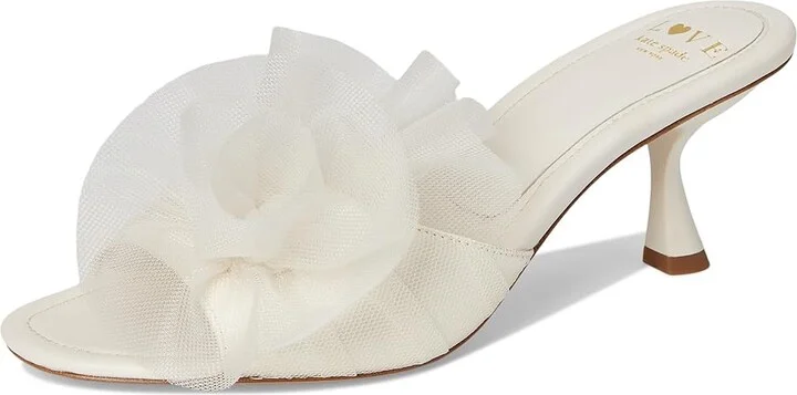 Kate Spade New York Flourish Women's Sandals Cream : 10 M, Leather - Image 5