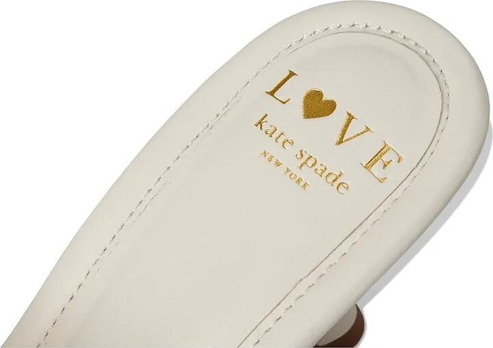 Kate Spade New York Flourish Women's Sandals Cream : 10 M, Leather - Image 7