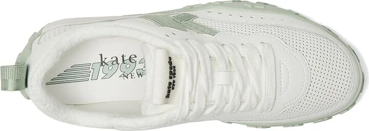 Kate Spade New York K As In Kate Lace Up Sneaker Women's Shoes Cream/Beach Sand : 7 M, Leather - Image 8