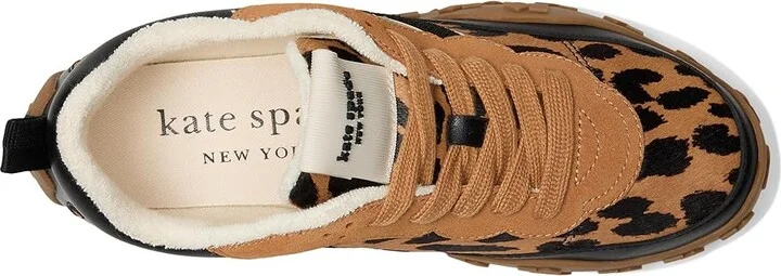 Kate Spade New York K As In Kate Lace Up Sneakers Women's Shoes Brown : 5 M, Leather - Image 2