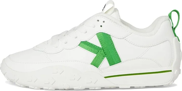 Kate Spade New York K As In Kate Smooth Leather Runner Women's Shoes True White/ KS Green : 7 M - Image 6