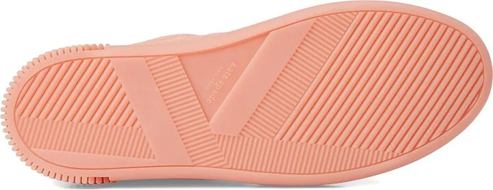 Kate Spade New York K As In Kate Suede Court Sneaker Women's Shoes Setting Sun : 8 B - Medium, Leather - Image 3
