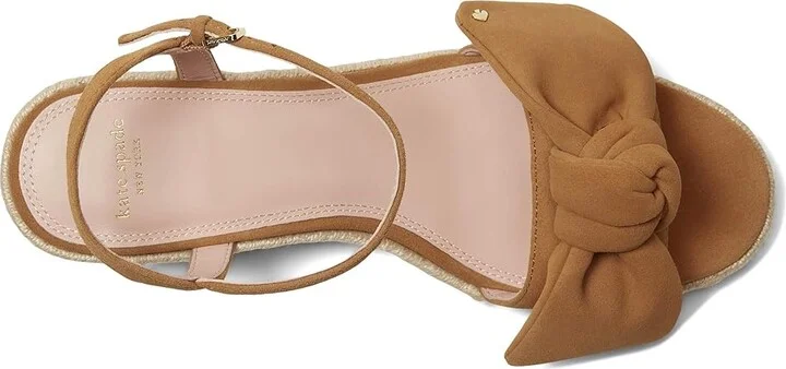Kate Spade New York Leandra Espadrille Wedge Sandal Women's Wedge Shoes Bungalow : 6 M, Leather - Image 2