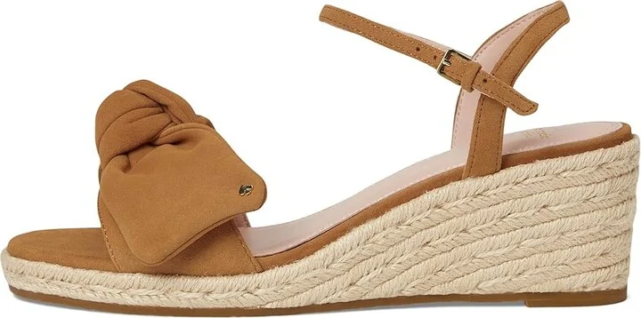Kate Spade New York Leandra Espadrille Wedge Sandal Women's Wedge Shoes Bungalow : 6 M, Leather - Image 6