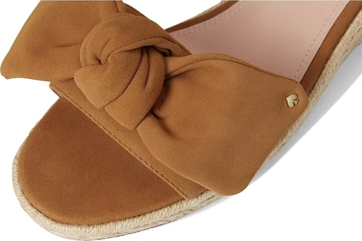 Kate Spade New York Leandra Espadrille Wedge Sandal Women's Wedge Shoes Bungalow : 6 M, Leather - Image 7