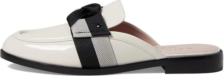 Kate Spade New York Leandra Mule Loafer Women's Flat Shoes Cream/ Black : 9.5 M, Leather - Image 6