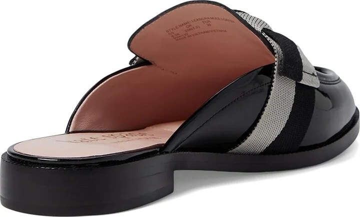 Kate Spade New York Leandra Mule Loafer Women's Flat Shoes Cream/ Black : 9.5 M, Leather - Image 10