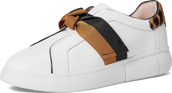 Kate Spade New York Lexi Women's Shoes Optic White/Lt Tobacco : 9 M, Leather - Image 5