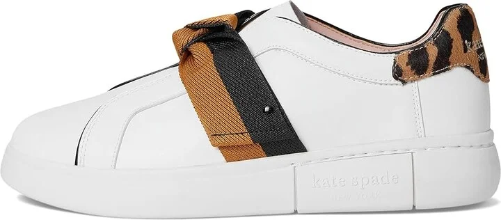 Kate Spade New York Lexi Women's Shoes Optic White/Lt Tobacco : 9 M, Leather - Image 6