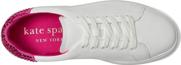 Kate Spade New York Lift Crystal Women's Shoes Opt Wht/Vivid Snap Drgn : 9.5 M, Leather - Image 2