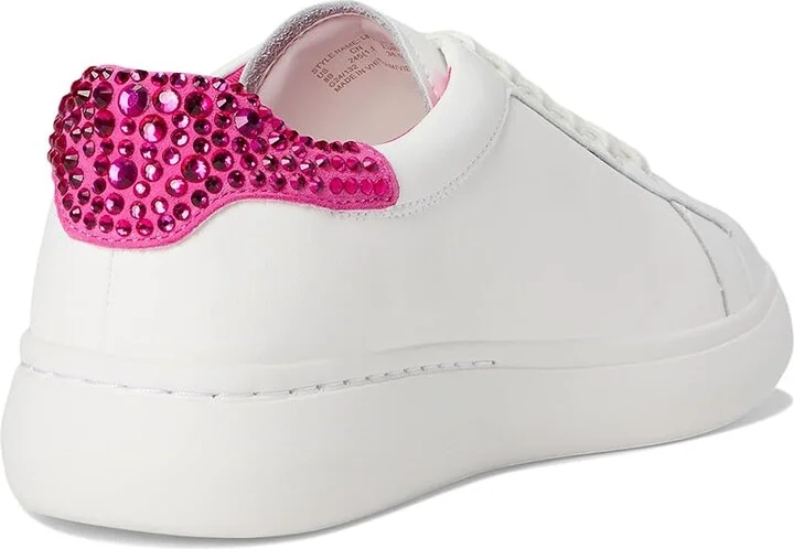 Kate Spade New York Lift Crystal Women's Shoes Opt Wht/Vivid Snap Drgn : 9.5 M, Leather - Image 4