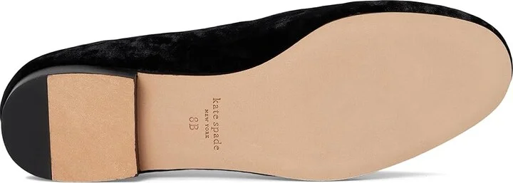 Kate Spade New York Lounge Loafer Whisker High Women's Heels Black : 5 M, Leather - Image 3