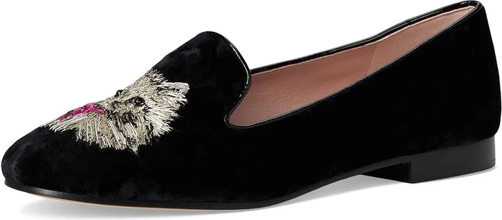 Kate Spade New York Lounge Loafer Whisker High Women's Heels Black : 5 M, Leather - Image 5