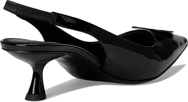 Kate Spade New York Lover Slingback Kitten Heel Women's Shoes Black : 6.5 M, Leather - Image 4