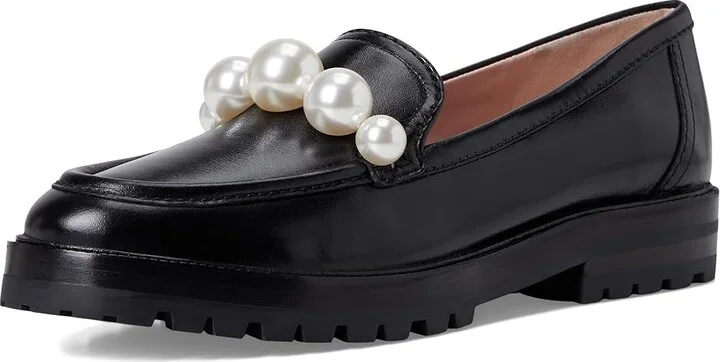 Kate Spade New York Posh Pearl Loafer Women's Shoes Black : 10 M, Leather - Image 5