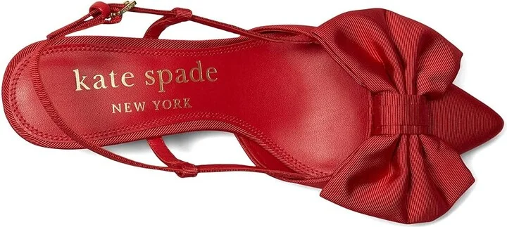 Kate Spade New York Rue Slingback Mid Heel Women's Cold Weather Boots Black : 9.5 M, Leather - Image 8