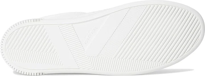 Kate Spade New York Signature Lace Up Sneakers Women's Shoes True Wht/Cherry Rouge : 9.5 M, Leather - Image 3