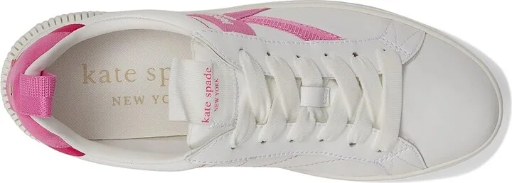 Kate Spade New York Signature Women's Shoes True White/Black : 7.5 M, Leather - Image 6