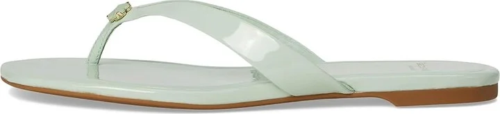 Kate Spade New York Spade Flower Flip Flop Sandal Women's Wedge Shoes Pistachio Ice : 7.5 M, Leather - Image 6