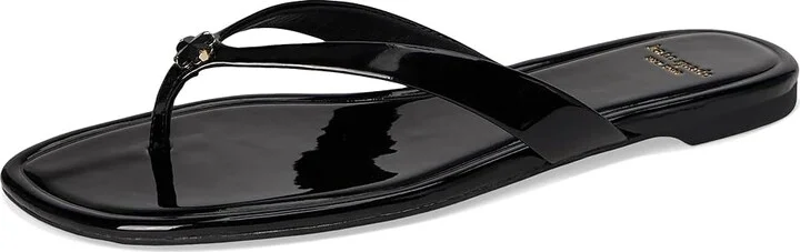 Kate Spade New York Spade Flower Flip Flop Sandal Women's Wedge Shoes Pistachio Ice : 7.5 M, Leather - Image 11