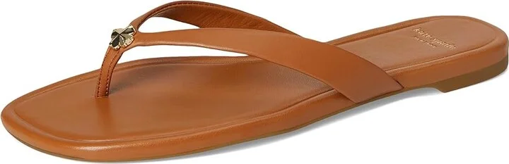 Kate Spade New York Spade Flower Flip Flop Sandal Women's Wedge Shoes Saddle : 11 M, Leather - Image 5