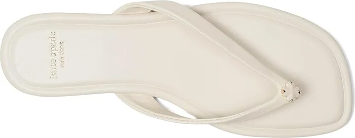 Kate Spade New York Spade Flower Flip Flop Sandal Women's Wedge Shoes Saddle : 11 M, Leather - Image 8