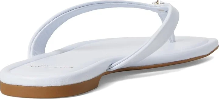 Kate Spade New York Spade Flower Smooth Leather Flip-Flop Women's Sandals Taro Milk : 5 B - Medium - Image 4
