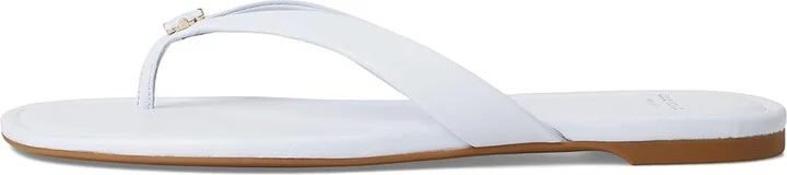 Kate Spade New York Spade Flower Smooth Leather Flip-Flop Women's Sandals Taro Milk : 5 B - Medium - Image 6