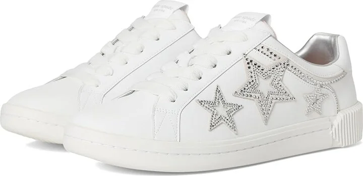 Kate Spade New York Starlight Women's Shoes True White : 6.5 M, Leather