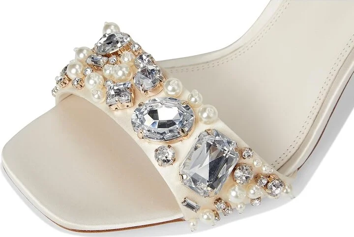 Kate Spade New York Treasure Women's Sandals True White : 10 M, Leather - Image 7