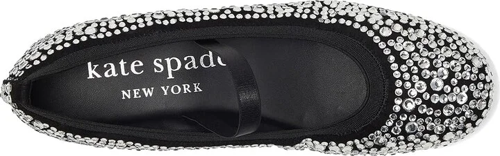 Kate Spade New York Violette Mary Jane Ballet Flat Women's Flat Shoes Black : 10 M, Leather - Image 2